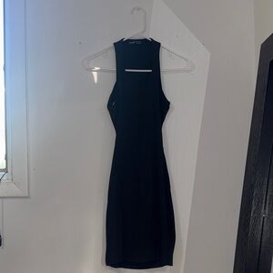 SHEIN Classic Black Mini Dress